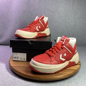 Converse Weapon CX Mid Shoes Mens Size 8.5 University Red White Sneakers 172355C